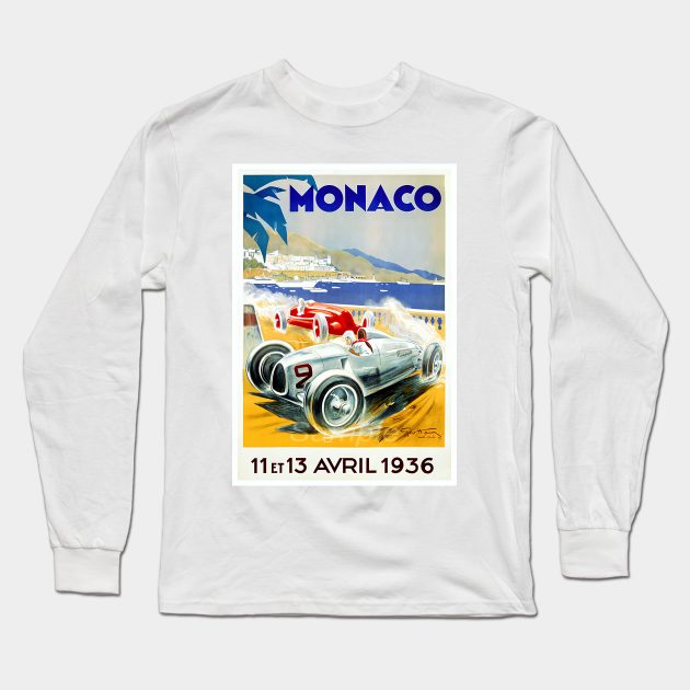 Vintage Fast Car Long Sleeve T-Shirt by williamrogers90